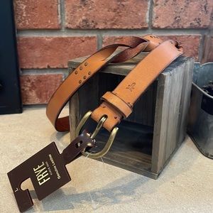 Women's Frye Tan belt - size L - new